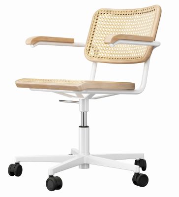S64 VDR Atelier Swivel Chair frame flat Thonet